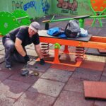 Rekonstrukcija dečijih igrališta u Lazarevcu: Radovi na pet lokacija
