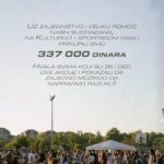 Uz sport, ples i druženje u Lazarevcu prikupljeno 337.000 dinara za Kostu